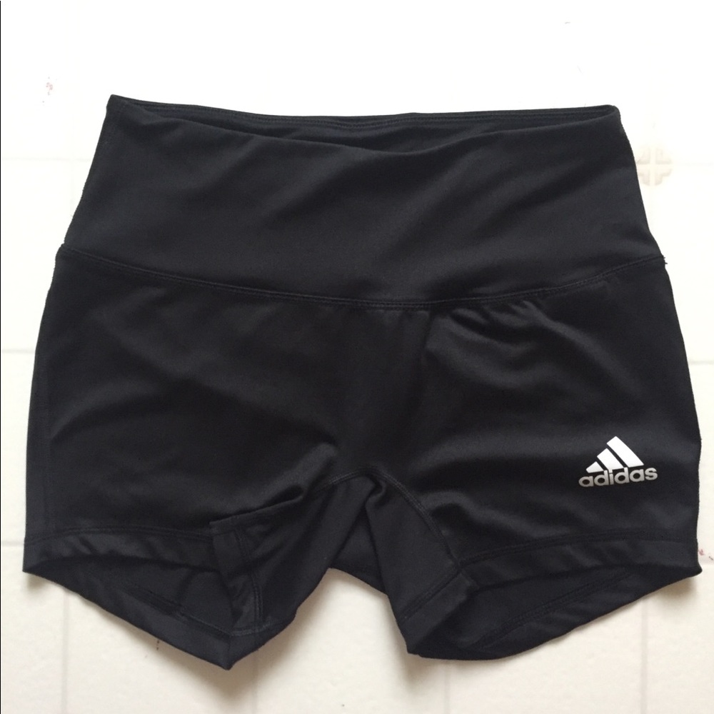 Adidas Black Spandex Shorts